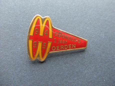 McDonald's Woerden éénjarig bestaan